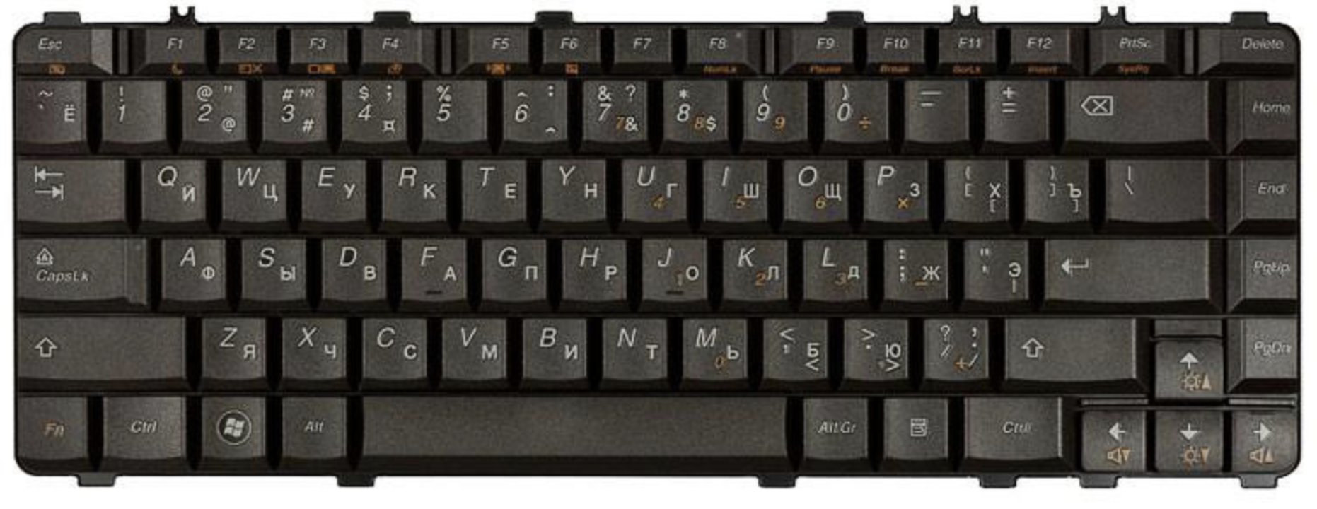 Клавиатура Lenovo IdeaPad Y560-I7A OEM