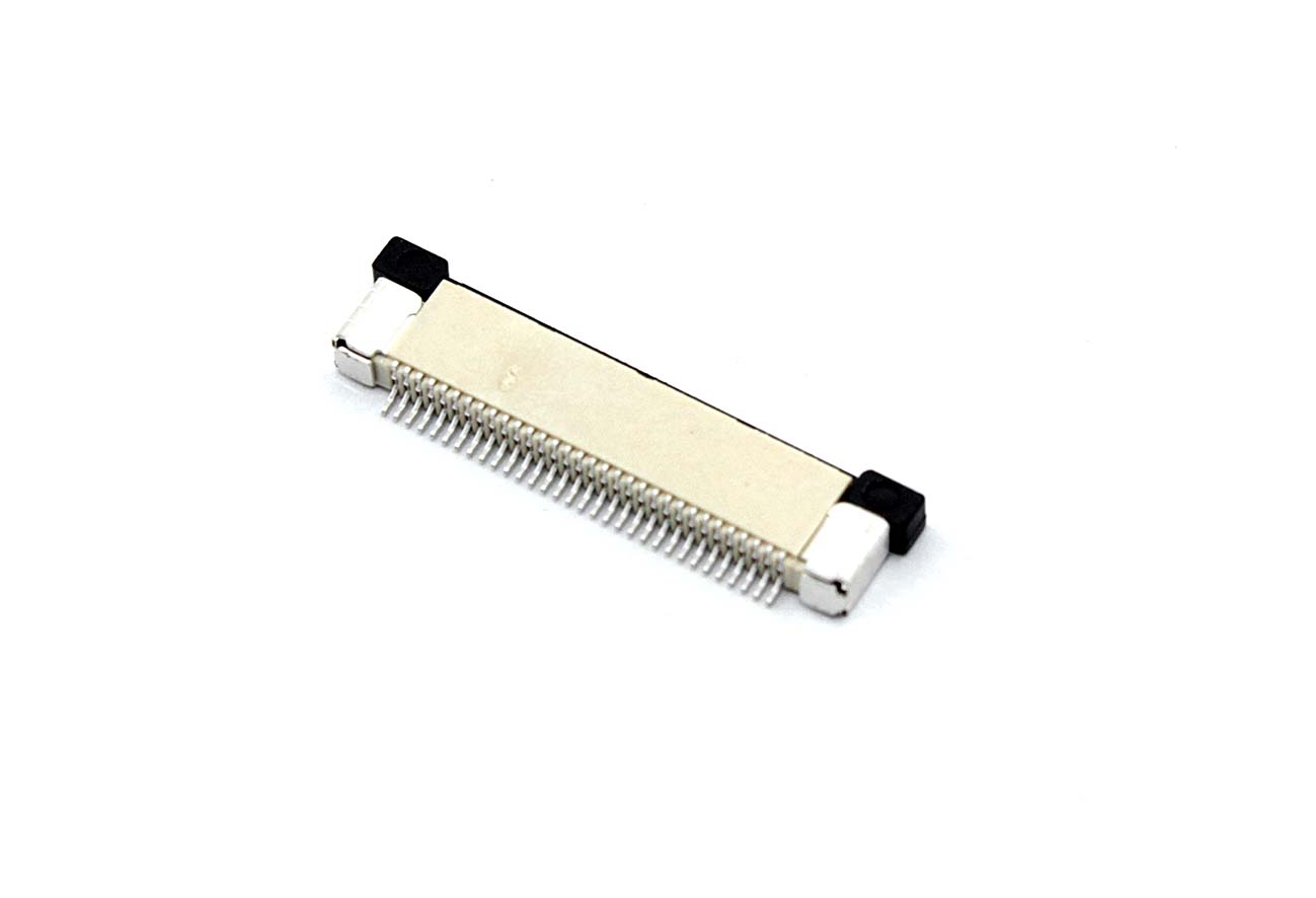 Разъем FPC  Half Coverage Top Contact 0.5K-BS-32PWB 32 pin высота 2мм шаг 0,5мм