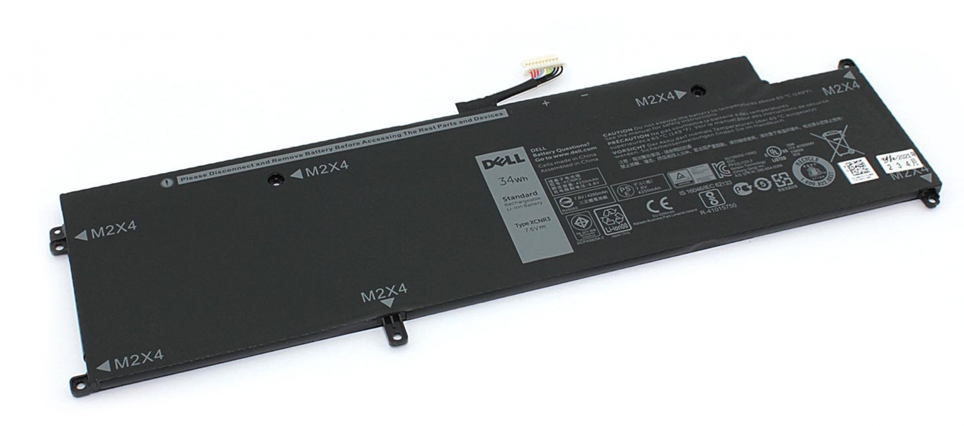 Аккумулятор DELL Latitude 7370 7370-4912 7.6V, 4250mAh, Original