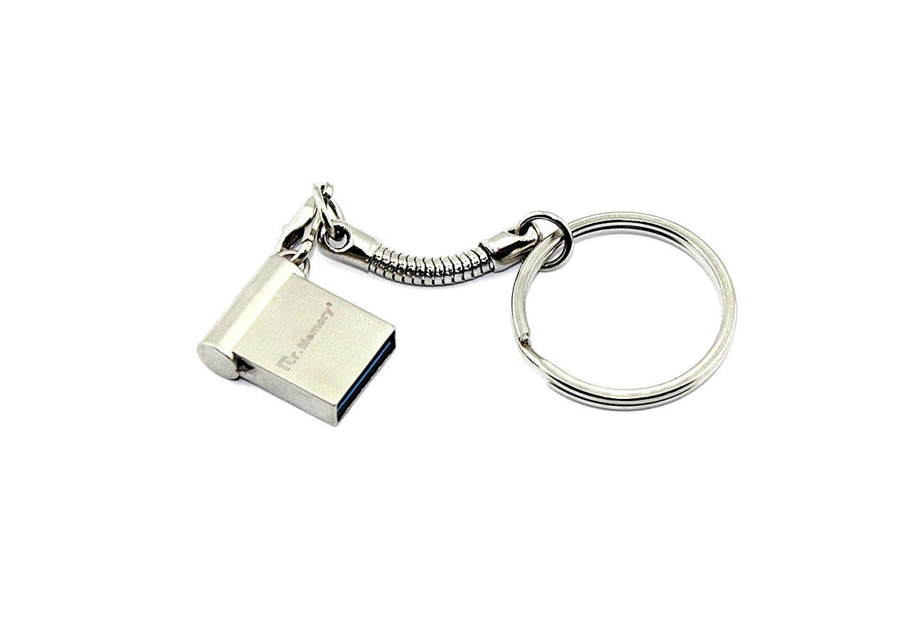 Флешка USB Dr. Memory mini 16Гб, USB 3.0, серебристый