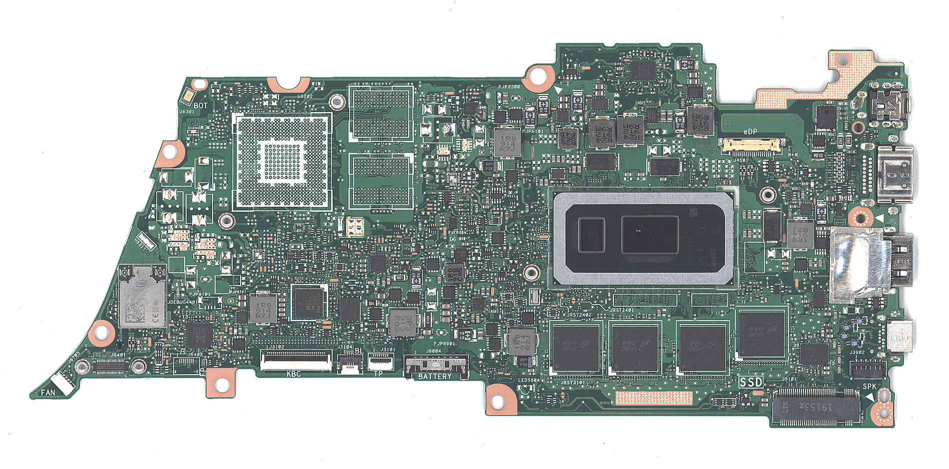 Материнская плата для Asus UX433FA 8G/I3-8145U