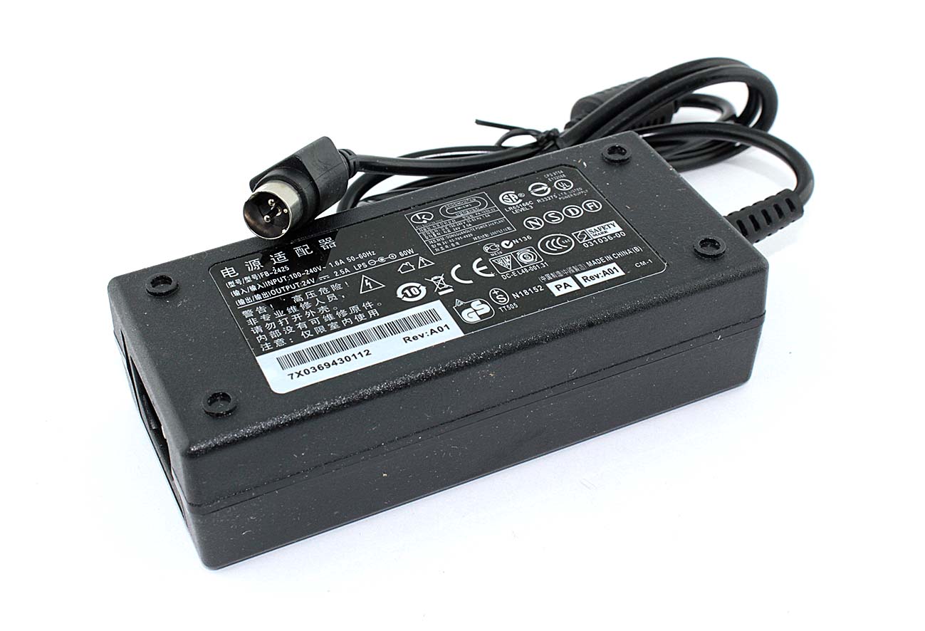 Блок питания (сетевой адаптер) для принтера EPSON 24V 2.5A 3pin OEM