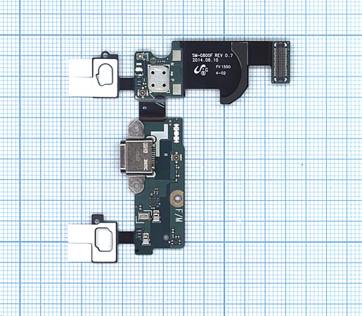 Шлейф разъема питания для Samsung Galaxy S5 mini SM-G800