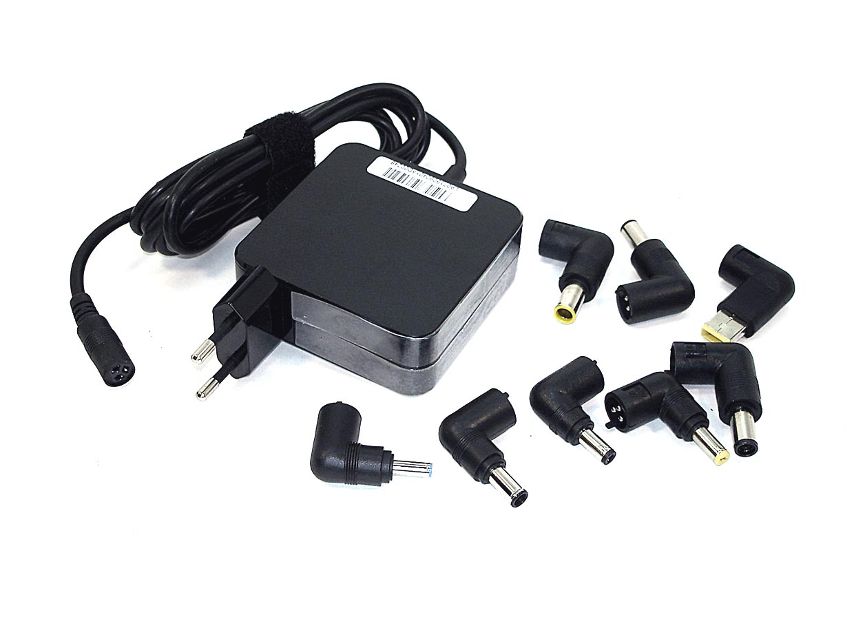 Универсальный блок питания (сетевой адаптер) для ноутбуков Asus 15-20V 6A 65W с 8 насадками