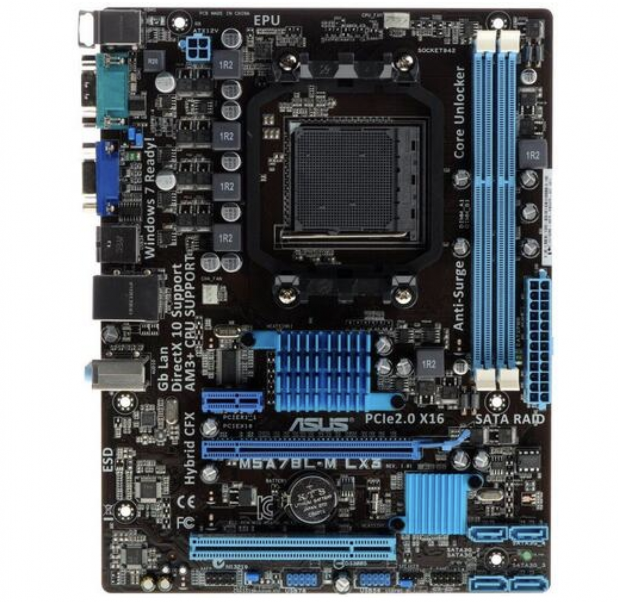 Материнская плата ASUS M5A78L-M LX3 (AM3+)