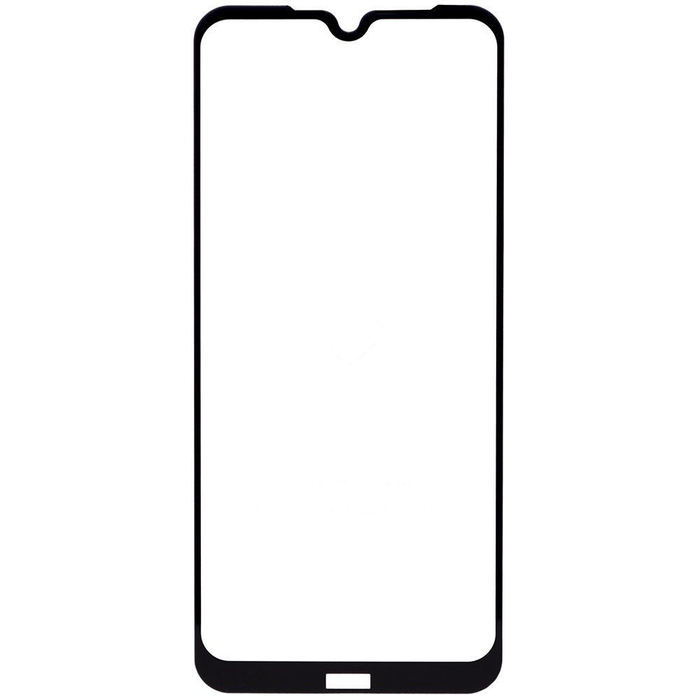 Защитное стекло Xiaomi Redmi Note8T WALKER 2,5D Full Glue с рамкой черное /в упаковке/