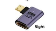 Переходник mini  HDMI  на HDMI вправо