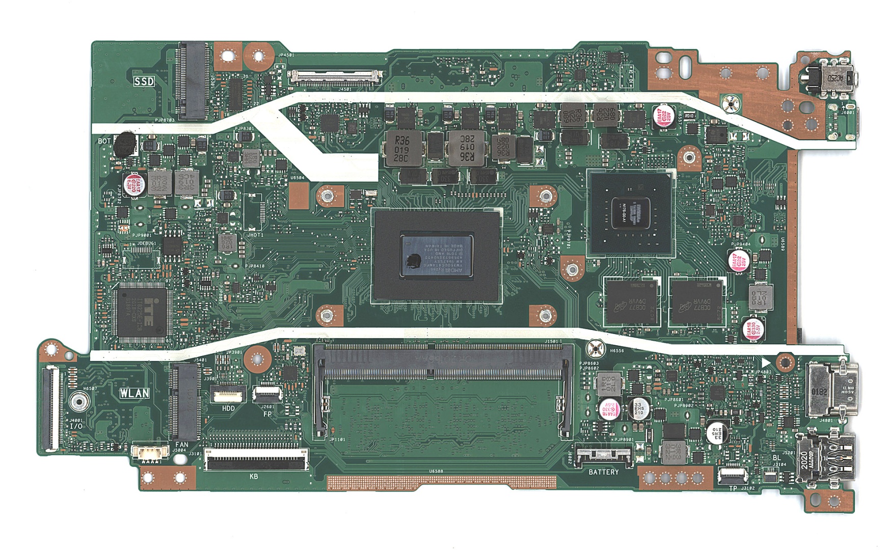 Материнская плата для Asus X409DJ 8G/R5-3500U