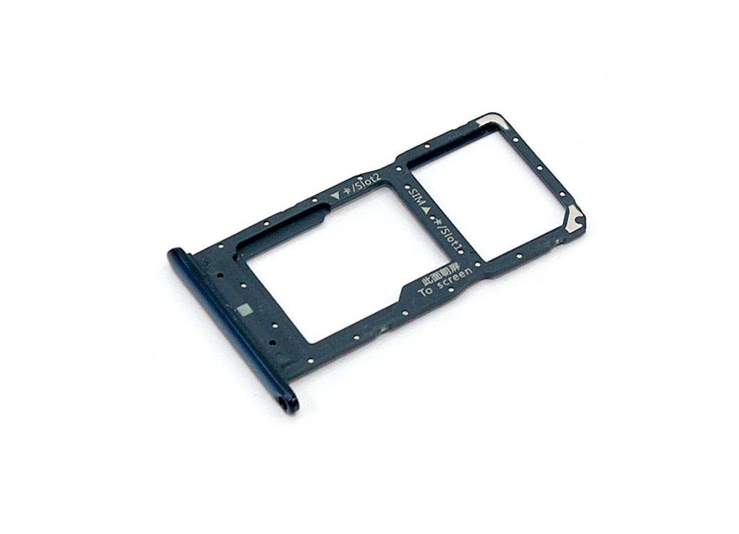 Лоток для SIM-карты Huawei P Smart 2019 синий
