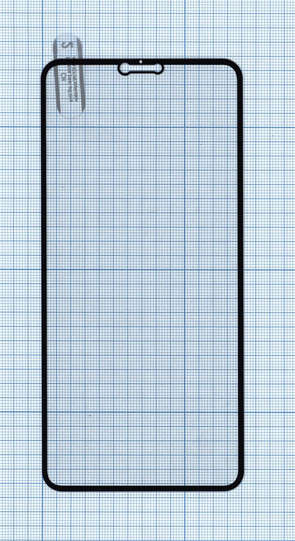 Защитное стекло "Полное покрытие" для Xiaomi Mi 8 Lite черное