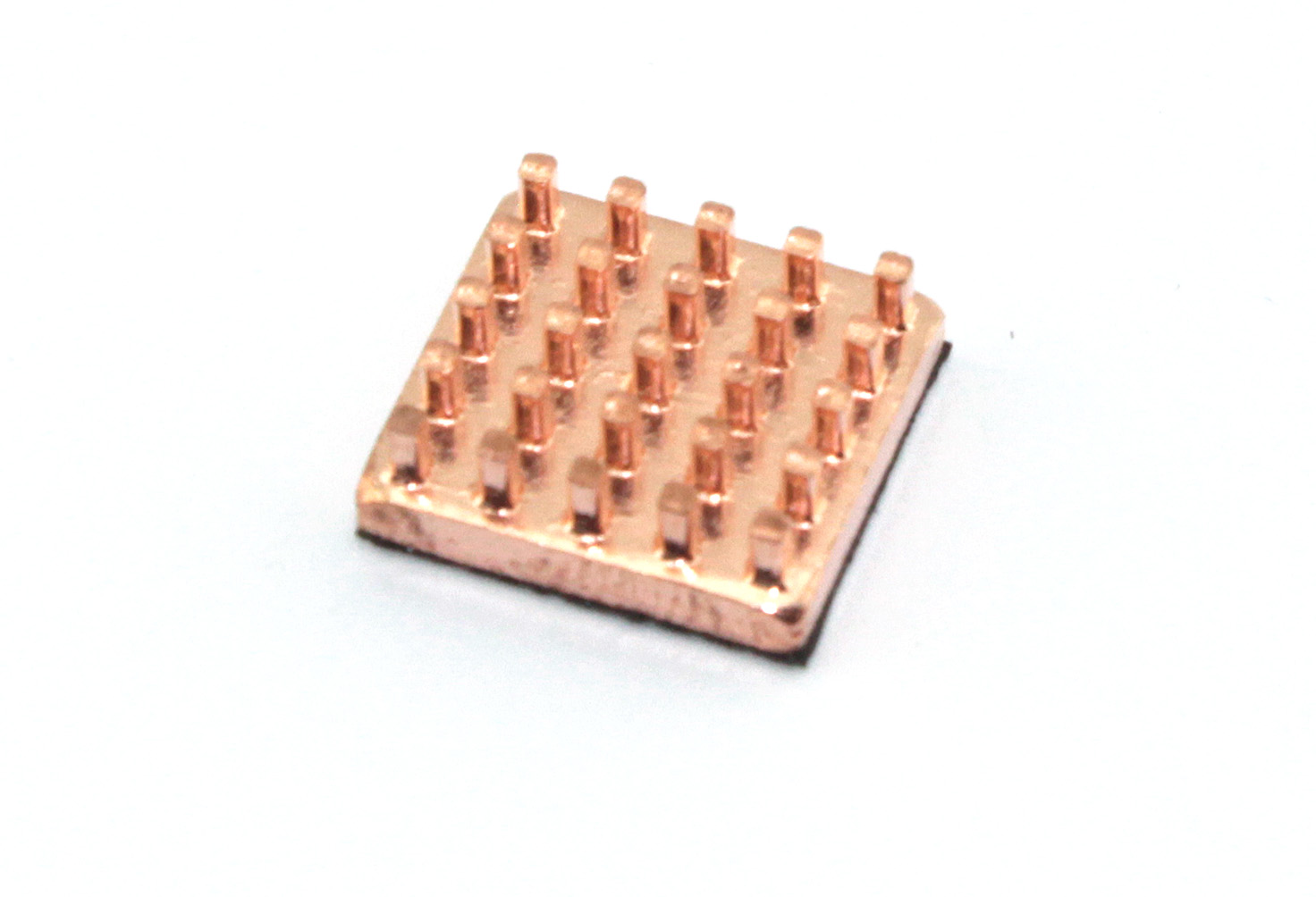 Медный радиатор 13х12х7мм с термоскотчем 3M 9448A