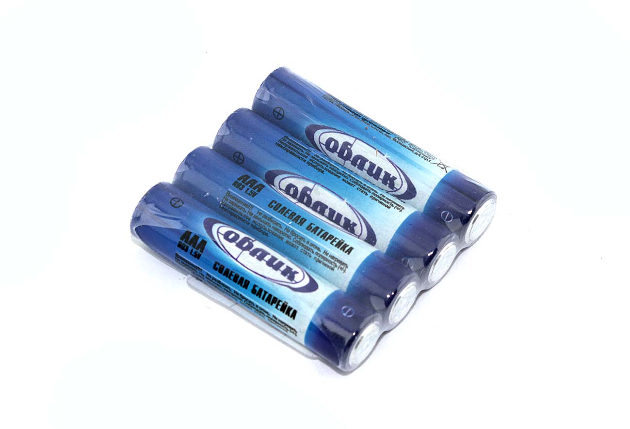 Батарейка Облик R03 (ААА) SR4 4шт.