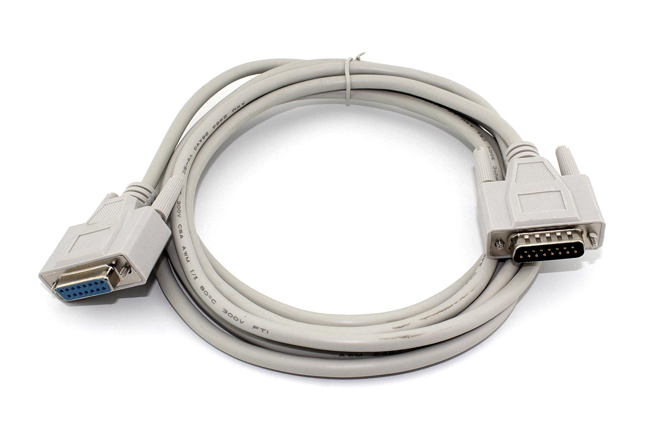 Кабель с разъёмами DB15 мама-папа 3 м