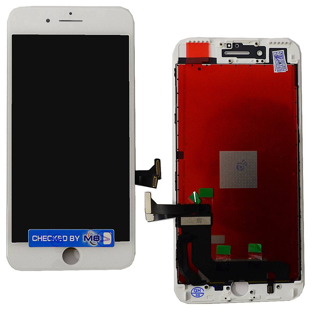 Дисплей iPhone 7 Plus + тачскрин + рамка белый (матрица orig) LG DTP/C3F