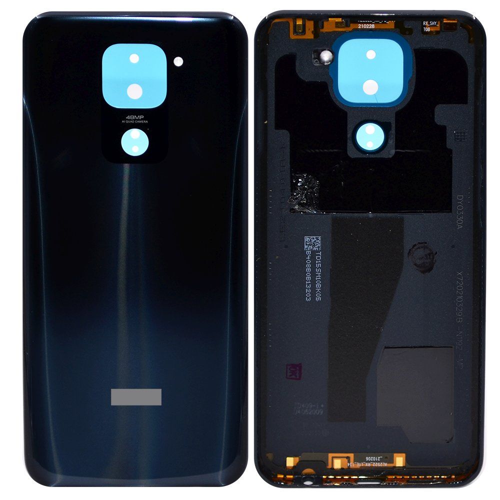 Задняя крышка Xiaomi Redmi Note9 серый orig Factory