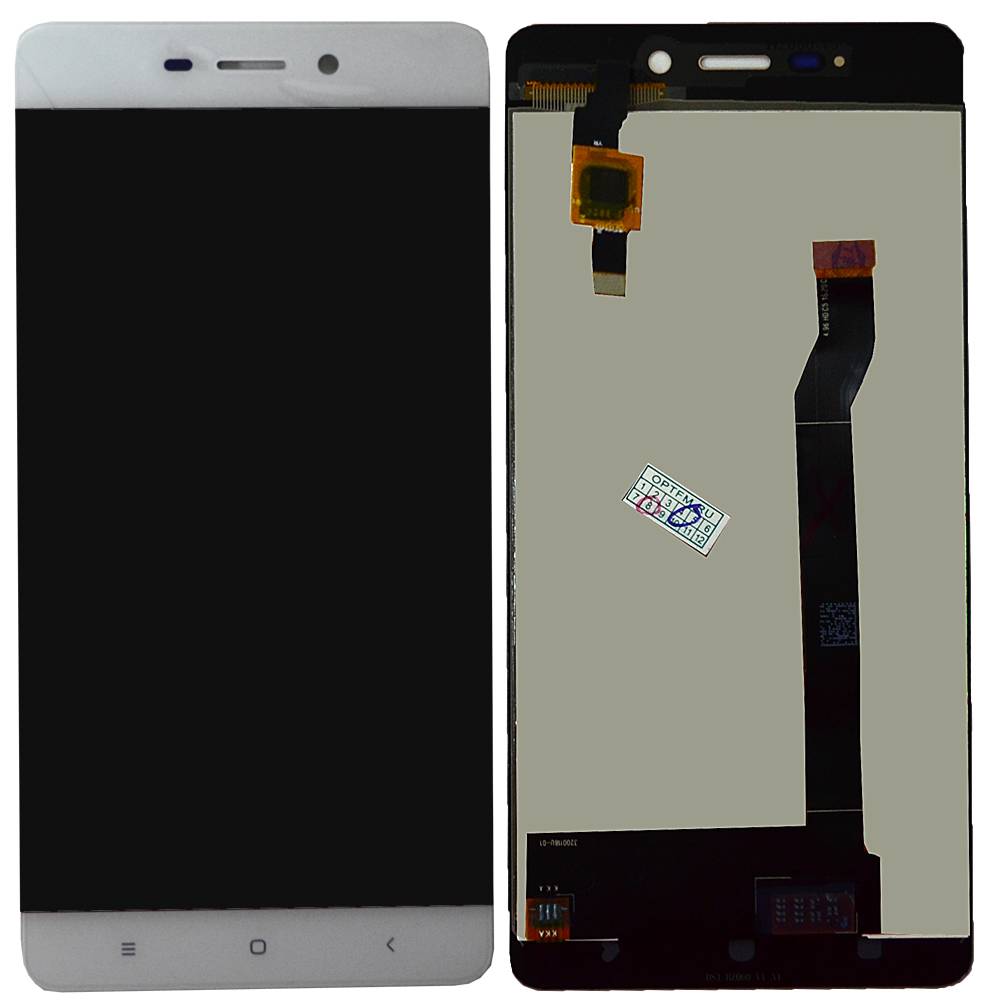 Дисплей Xiaomi Redmi 4 + тачскрин белый (матрица orig)