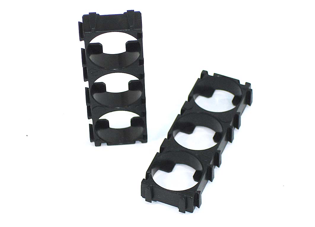 Держатель для 3-х Li-ion аккумуляторов 18650 (в комплекте пара держателей)