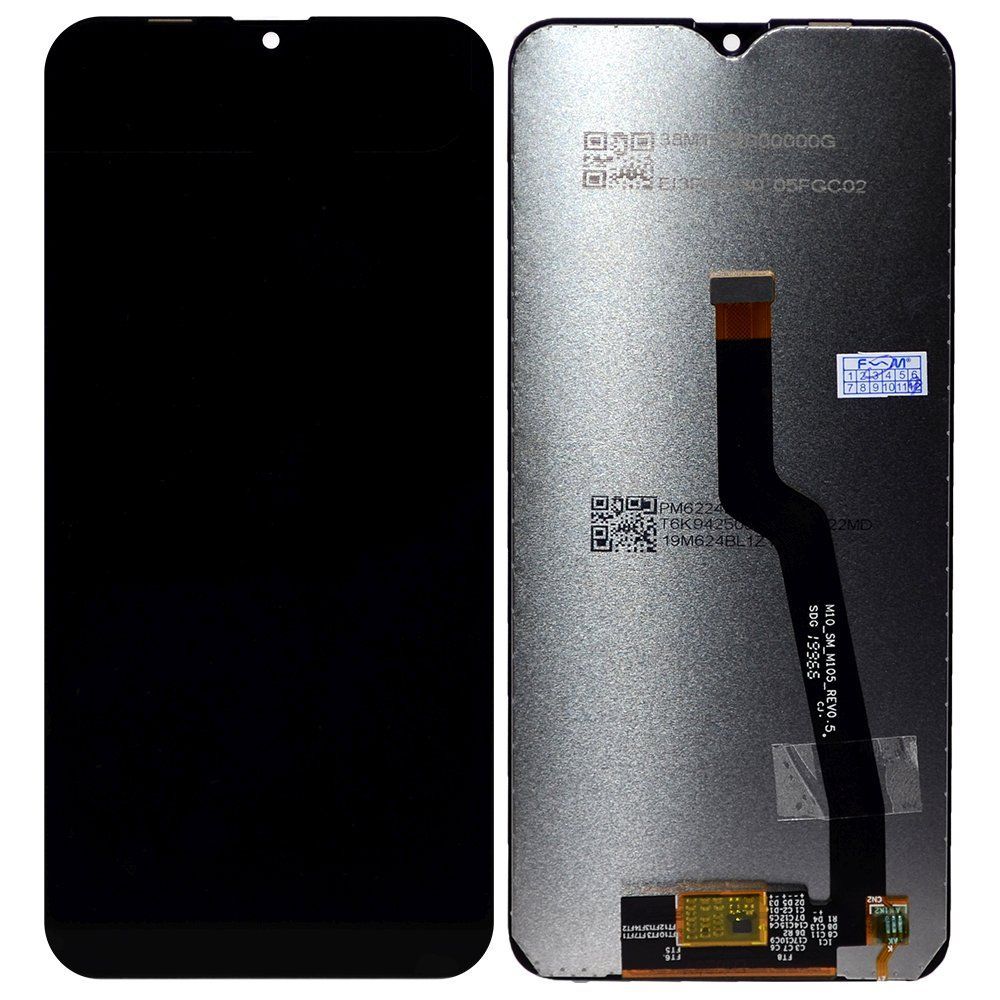 Дисплей Samsung SM-A105F/Galaxy A10 (2019)+ тачскрин черный Oриг 100%