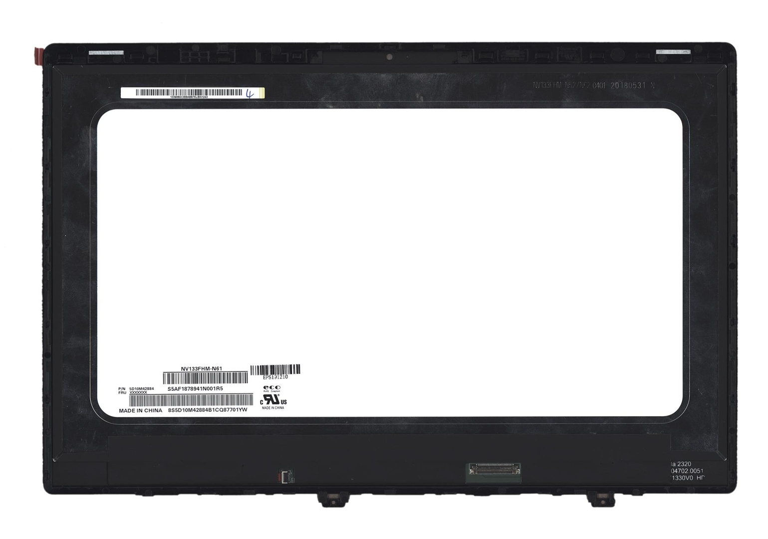 Модуль (матрица + стекло) для Xiaomi Mi Air 13.3 с рамкой