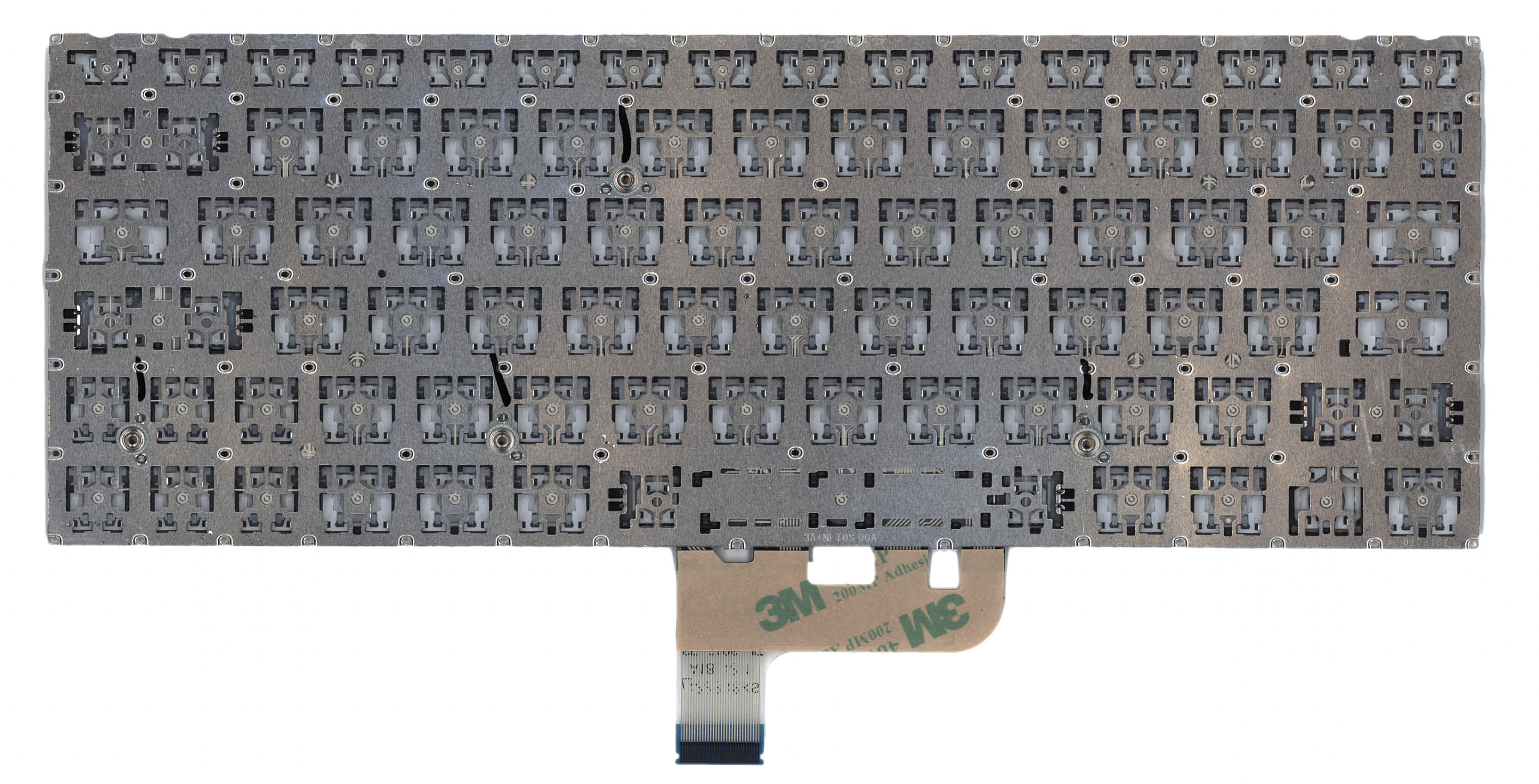 Клавиатура ASUS Zenbook UX333FA-A3043T серебристая, с подсветкой, OEM