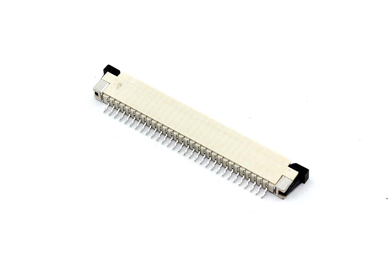 Разъем FPC  Half Coverage Top Contact 1.0K-BS-30PWB 30 pin высота 2мм шаг 1мм