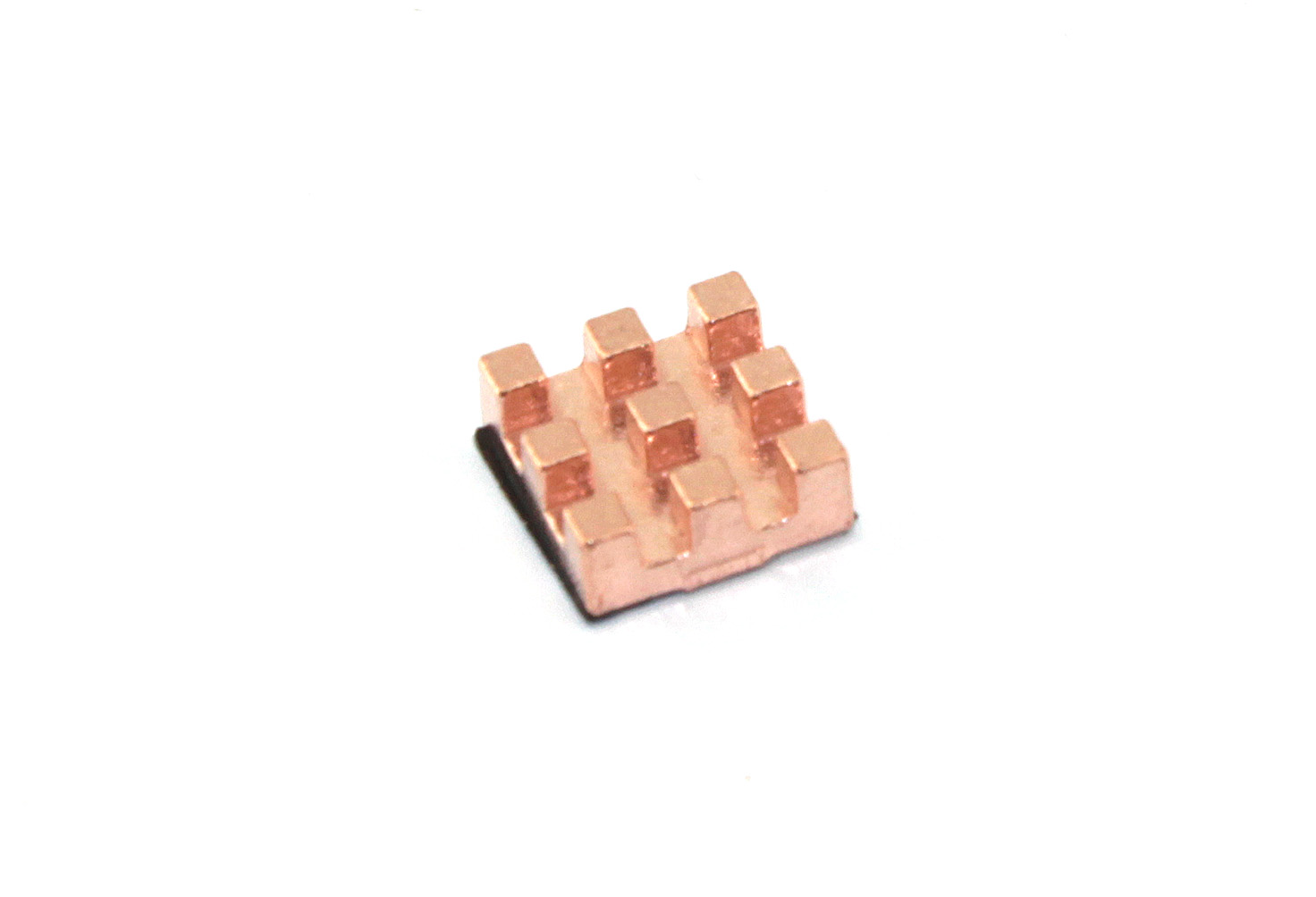 Медный радиатор 8х8х3мм с термоскотчем 3M 9448A