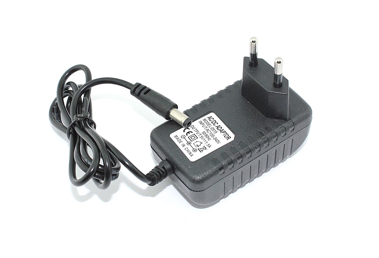 Блок питания (сетевой адаптер) 5V 1,5A 5.5x2.5