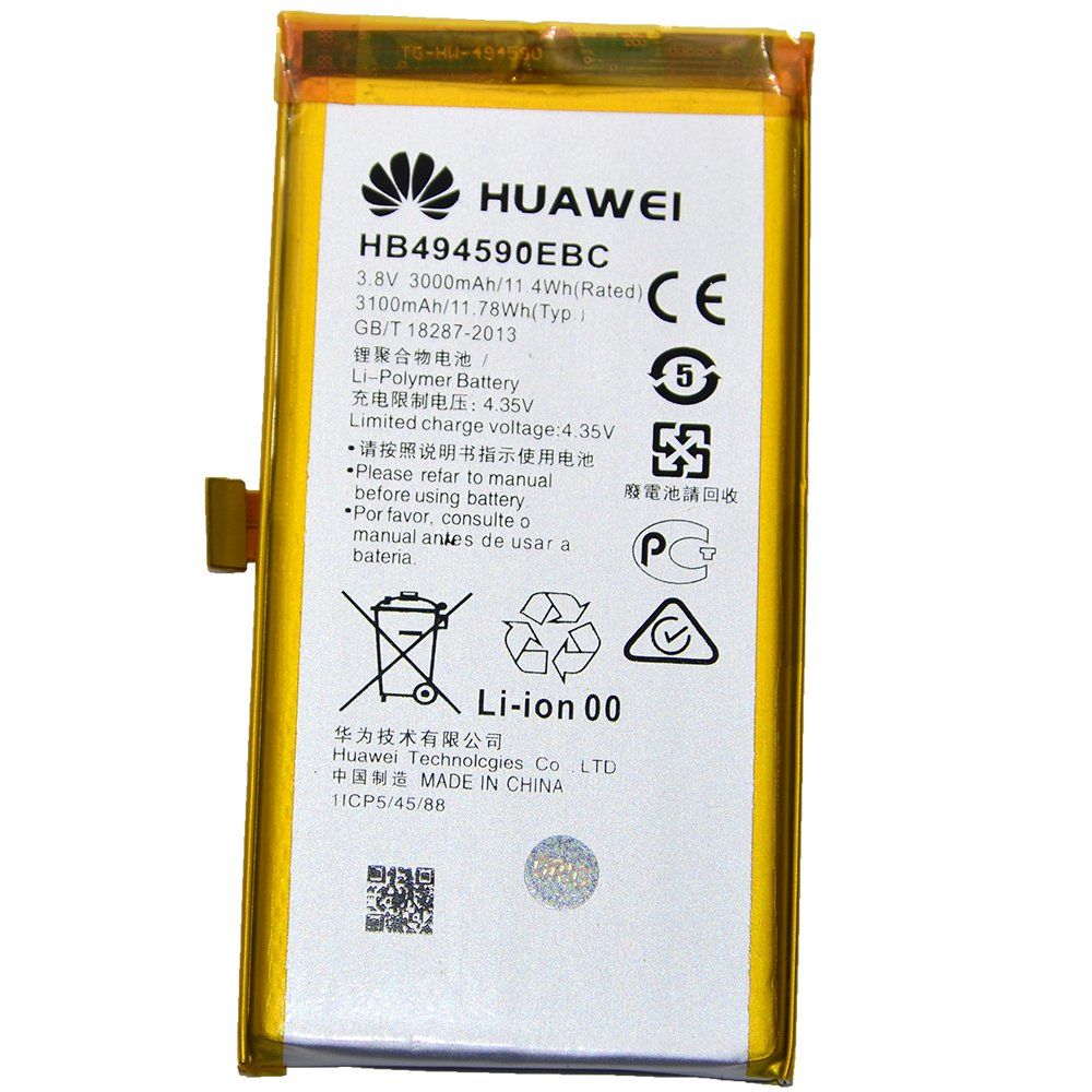 Аккумулятор Huawei/Honor HB494590EBC (Honor 7) High Quality/MT - /ТЕХ.УПАК/
