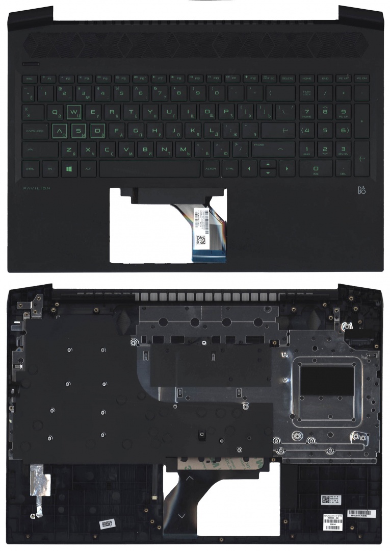 Клавиатура для ноутбука HP Pavilion Gaming 16-A топкейс