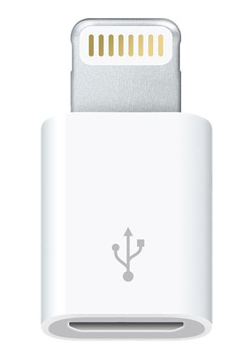Адаптер для Apple MD820ZM/A microUSB-(8pin)