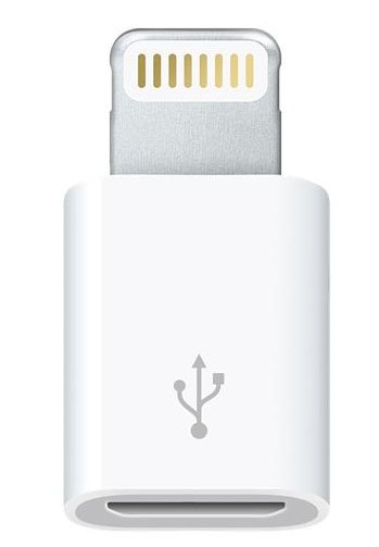 Адаптер для Apple MD820ZM/A microUSB-(8pin)