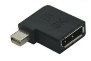 Удлинитель Mini Displayport угловой папа на Displayport мама