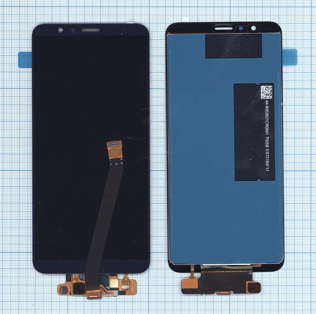 Дисплей для Huawei Honor 7X синий