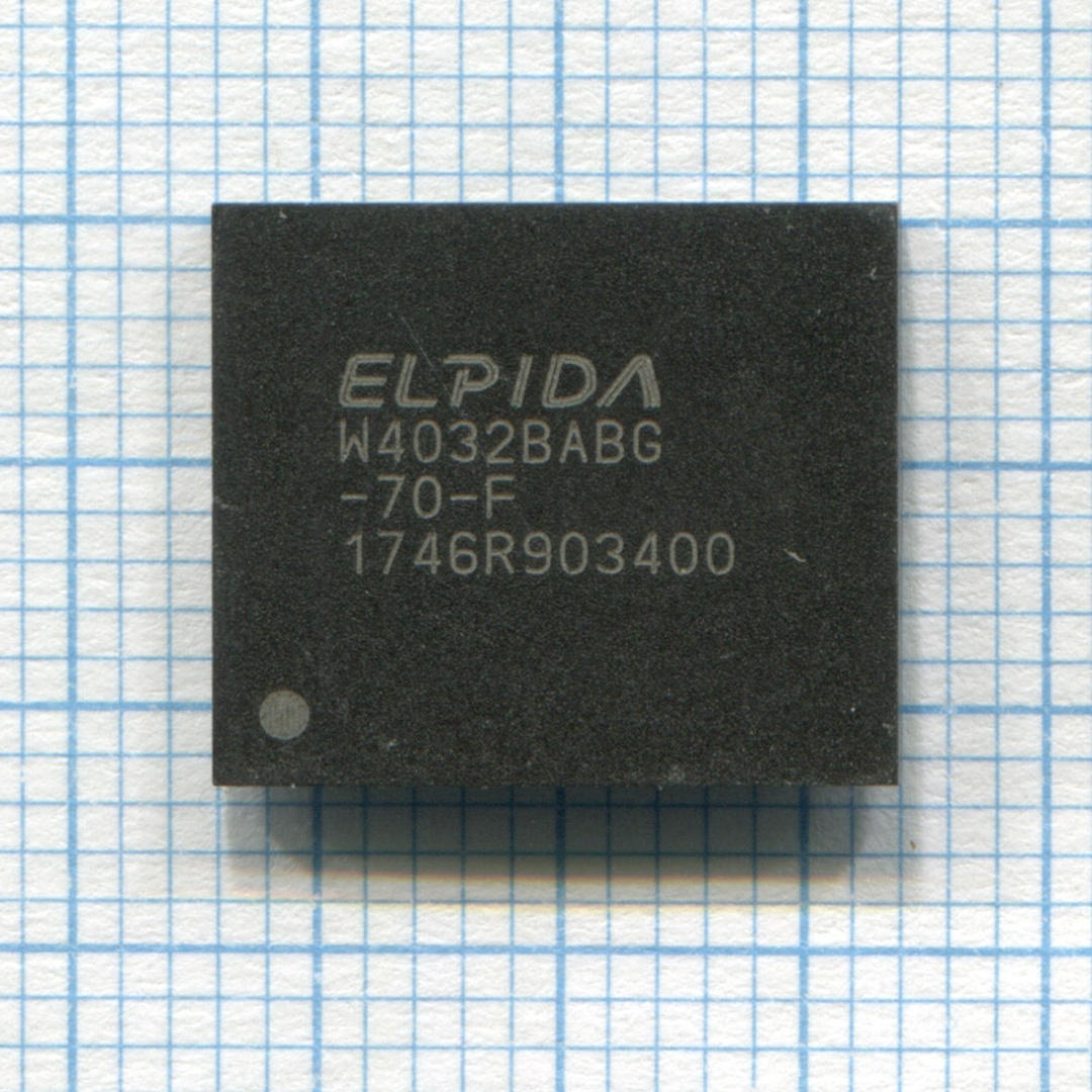 Видеопамять ELPIDA W4032BABG-70-F