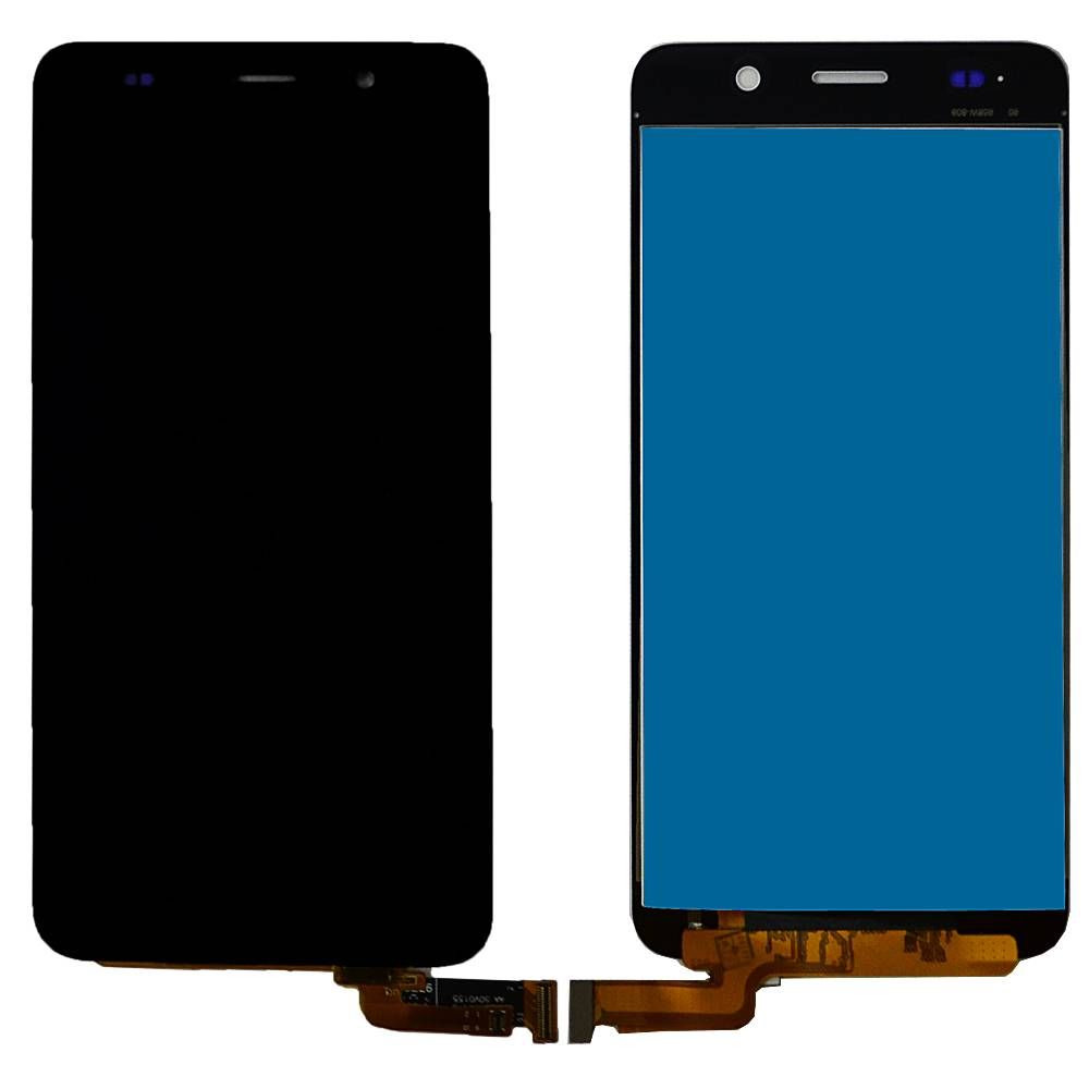 Дисплей Honor 4A/Huawei Y6 + тачскрин черный (матрица orig)