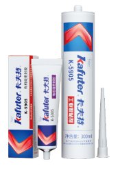 Клей-герметик силиконовый Kafuter K-5905 полупрозрачный 45 грамм