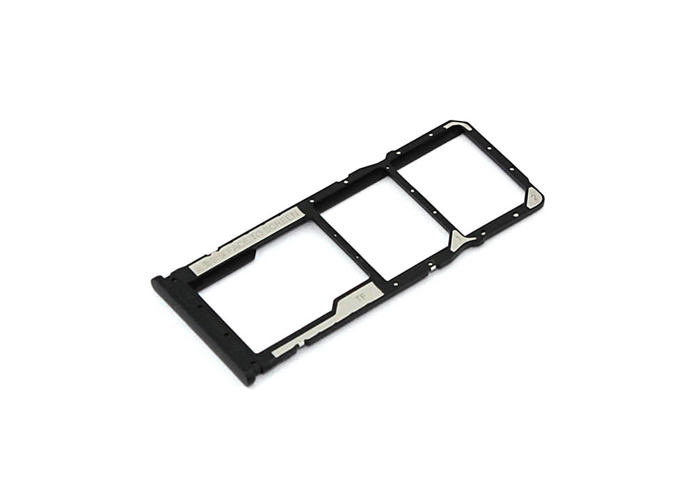 Лоток для SIM-карты Xiaomi Redmi 9T / Note 9 / Note 9 Pro черный