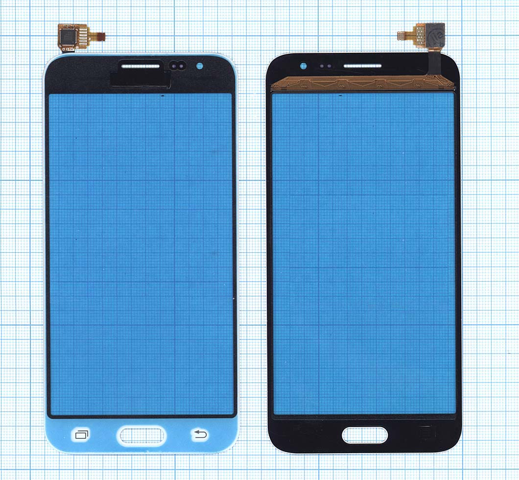 Сенсорное стекло (тачскрин) для Samsung Galaxy J3 (2016) SM-J320 белое