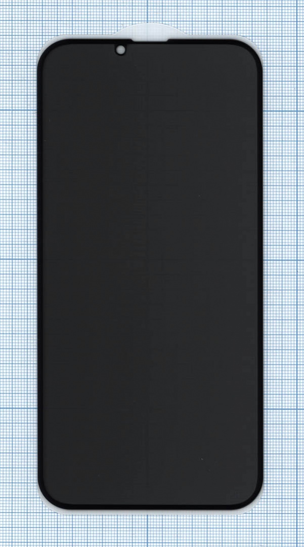 Защитное стекло Privacy "Анти-шпион" для Apple iPhone 13 Pro Max черное