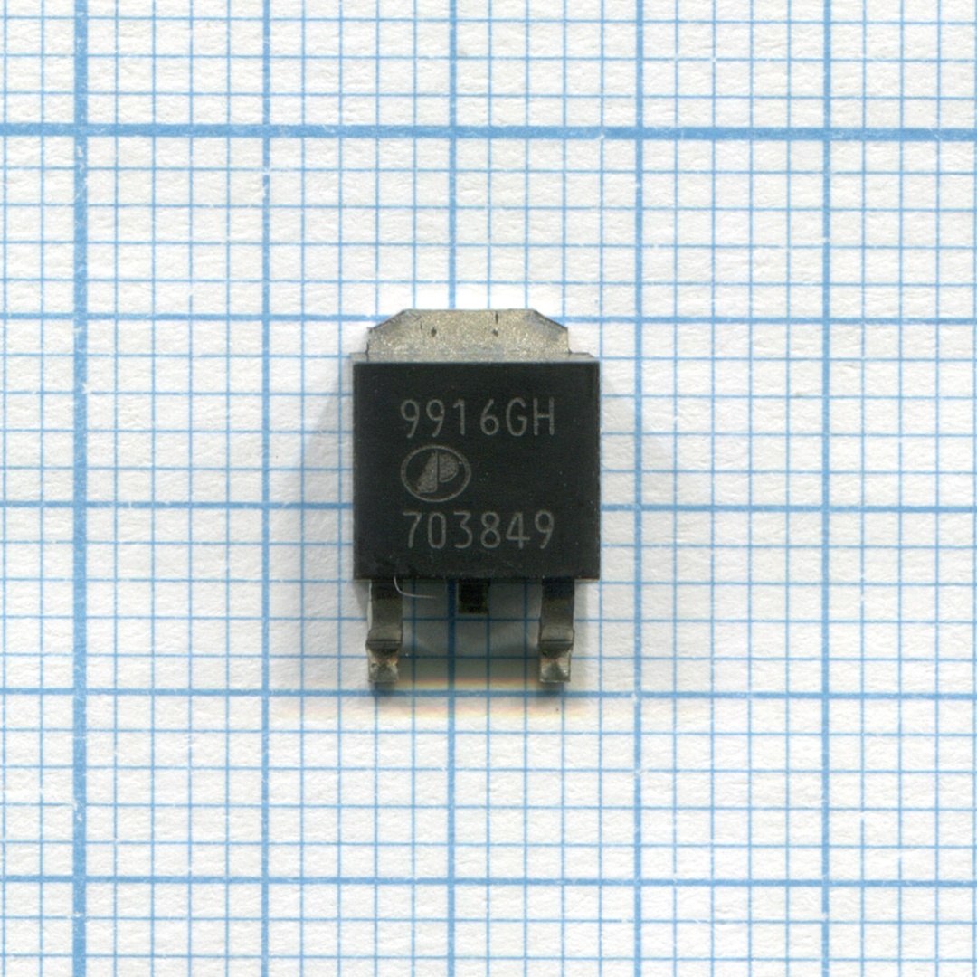 Микросхема N-MOSFET AP9916GH TO-252