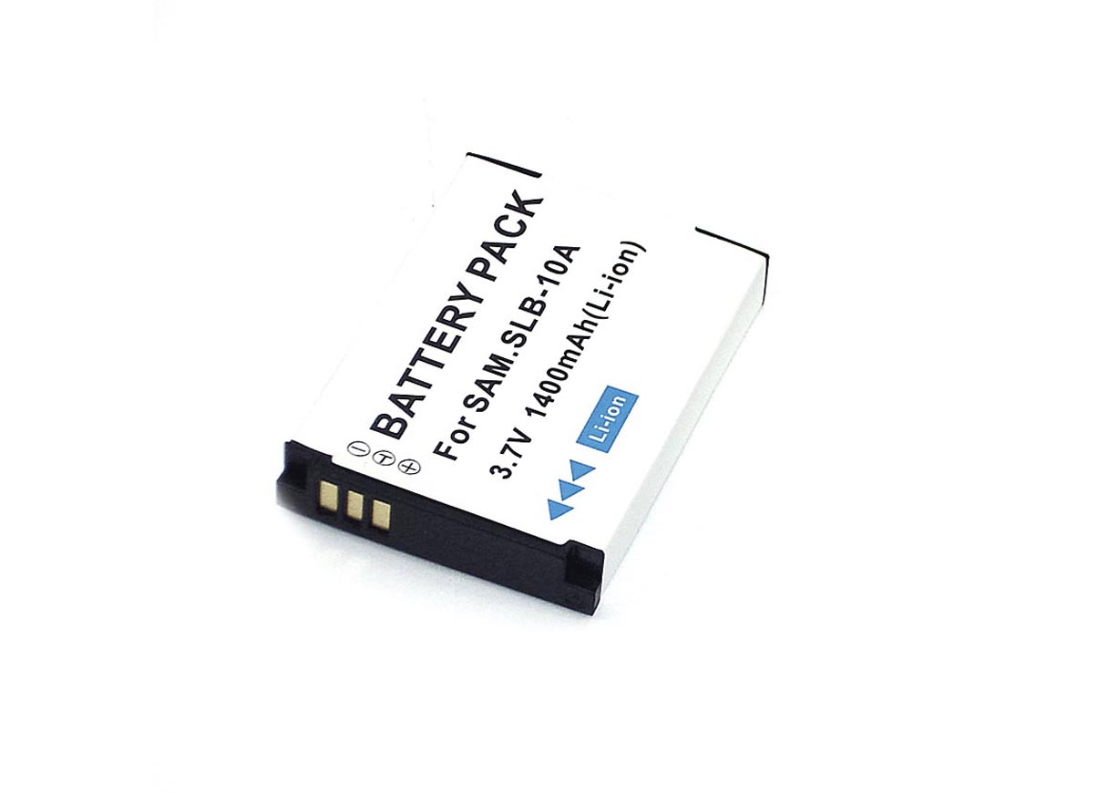 Аккумуляторная батарея для фото и видеокамеры Samsung Digimax ES (SLB-10A) 3,7V 1400mAh Li-ion
