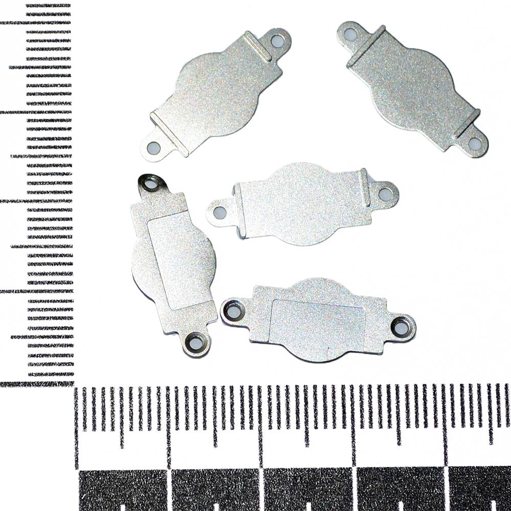 Металлический держатель кнопки HOME iPhone 5 (5шт.)