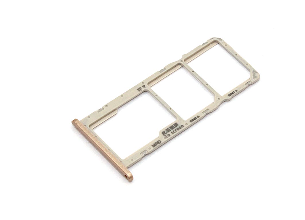 Лоток для SIM-карты Huawei Y6 2019 золотой