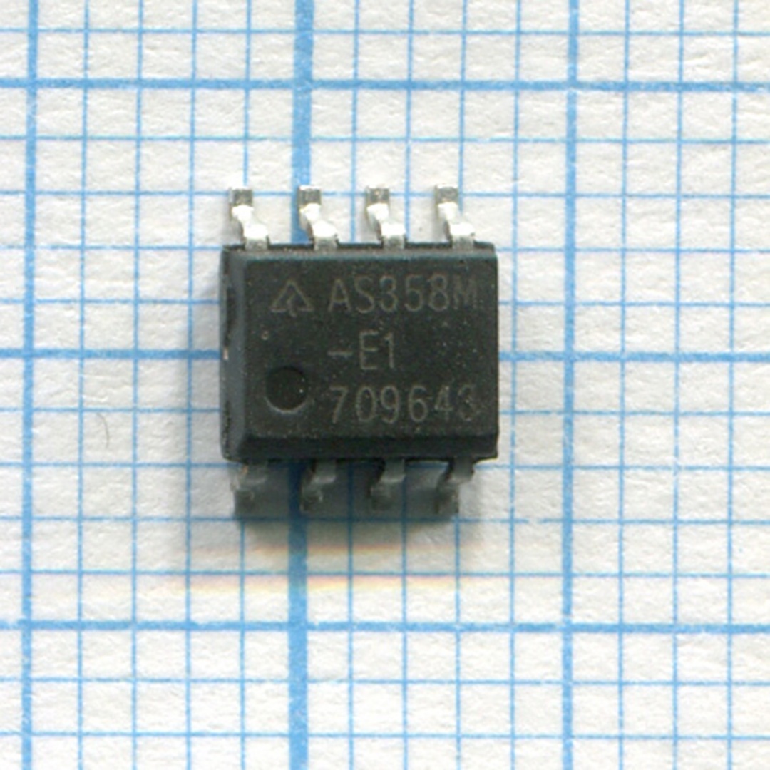 Операционный усилитель AS358M-E1 AS358M SOP8 с разбора