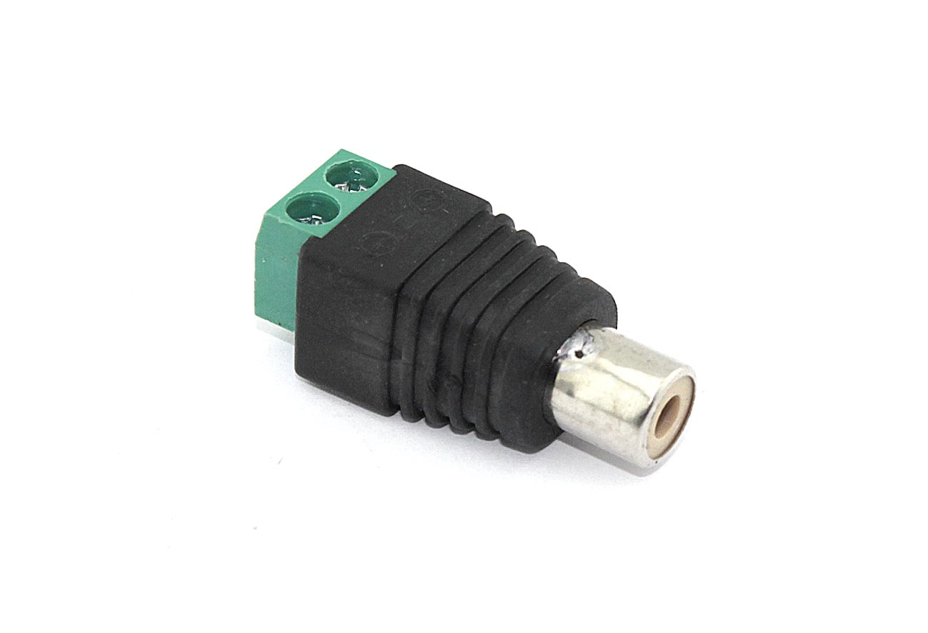 Сборный разъем RCA (тюльпан)