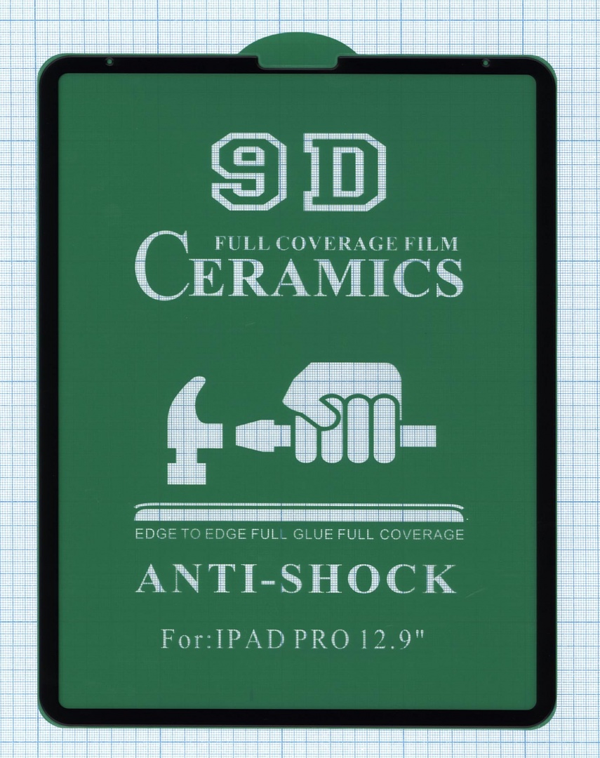 Керамическая пленка (стекло) для iPad Pro 12.9 (2020) 2,5D