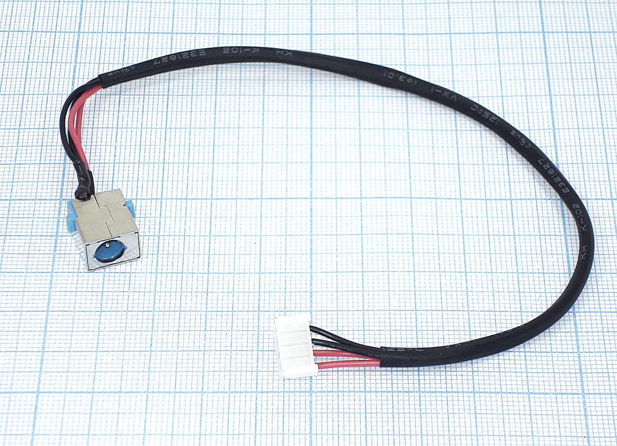 Разъем для ноутбука Acer Aspire 7250 c кабелем (синий)