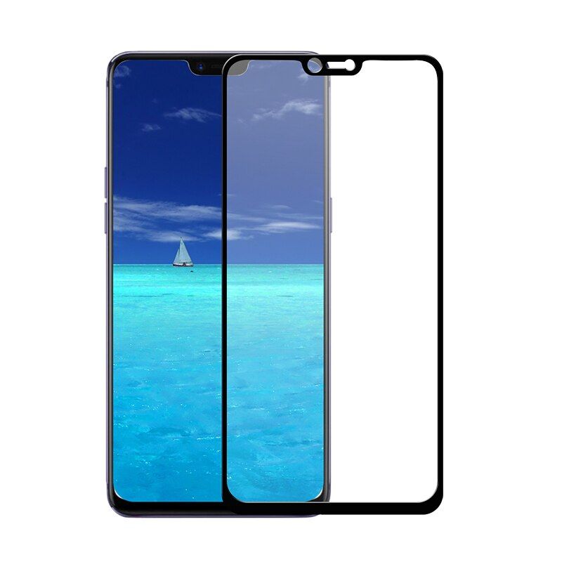 Защитное стекло 3D во весь экран Oppo F7