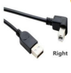 Кабель USB  2.0 на  USB-B угол вправо 1,5 м