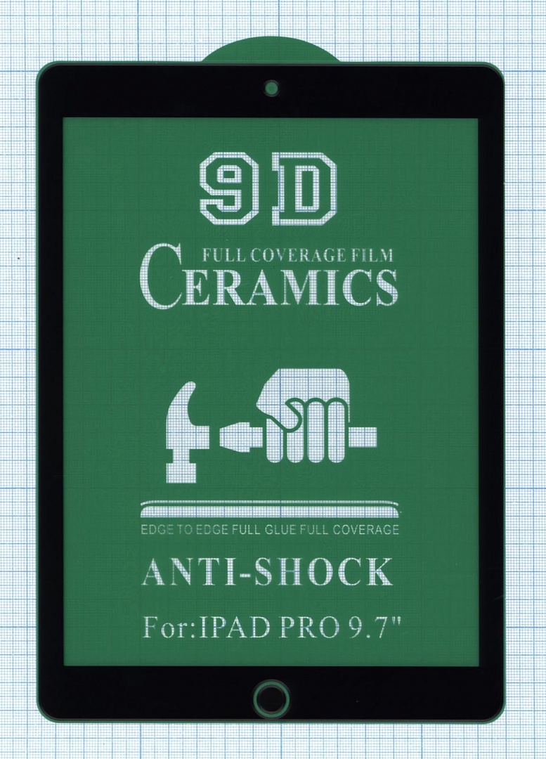 Керамическая пленка (стекло) для iPad Pro 9,7  2,5D